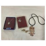 Jewelry Including Necklaces, Pendant, and Earrings