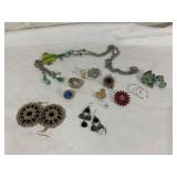 Costume Jewelry Assorted Pieces