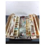Tackle Box with Assorted Fishing Tackle