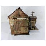 Pressed Copper Music Box in Shed Design
