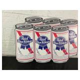 Metal Pabst Blue Ribbon Beer Sign