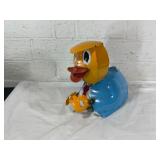 Metal Sculpture of Donald Trump Duck