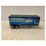 Metal Toy Trailer with Spider Rider Graphics