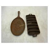 Cast Iron Tabasco Skillet and Cornbread Mold
