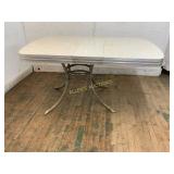 Retro Formica Dining Table with Metal Legs