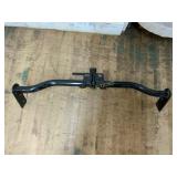 Black Steel Trailer Hitch Receiver