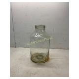 Clear Glass Jar with Threaded Opening