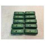 10 LED Flashlights with Cases