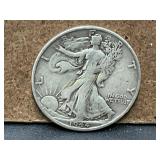 1944 S Walking Liberty Silver Half Dollar 90% Silv