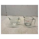 Clear Glass Measuring Cups