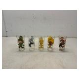 5 Looney Tunes Character Glasses