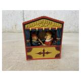Cast Iron Punch and Judy Mechanical Bank