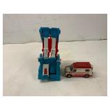 Transformers G1 Inferno and Ambulance Vehicle Mini