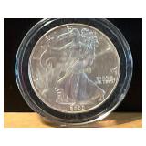 2000 Silver American Eagle 1 Oz Bullion Coin