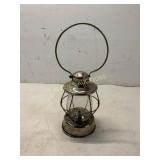 Metal Kerosene Lantern with Glass Globe
