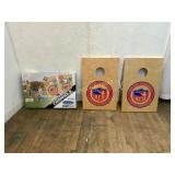 ACO Wooden Cornhole Game Set