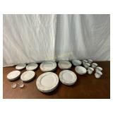 45-Piece Noritake China Set with Accessories