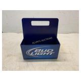 Blue Metal Bud Light Beer Caddy
