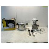 Presto Pressure Canner and KitchenAid Mixer Bundle