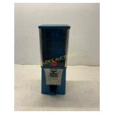 Blue Metal 25-Cent Vending Machine