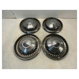 4 Chrome Wheel Hubcaps