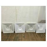Four Square Ceiling Air Diffusers