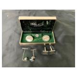 Cufflinks and Studs with Case