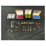 Cufflinks, Tie Clips, and Accessories in Boxes