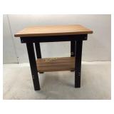 Two-Tier Outdoor Table with Composite Top