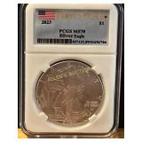 2023 Silver Eagle 1 Ounce MS70 PCGS Certified
