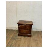 Lea Wooden Three-Drawer Nightstand