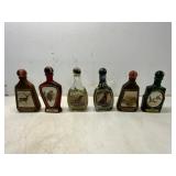 6 Jim Beam Wildlife Decanter Bottles
