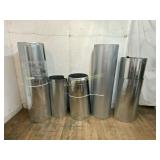 Metal HVAC Ductwork and Round Sheet Metal Rolls