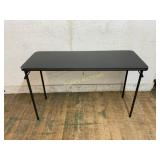 Black Folding Rectangular Table