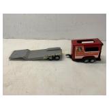 Nylint Horse Trailer with Metal Flatbed Carrier