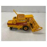 Die-Cast Yellow Toy Combine Harvester