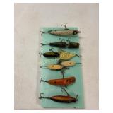 Vintage Fishing Lures with Hooks