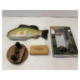 Fishing Combo, Fish Plaque, and Optical Tools