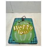Metal Happy Fall Hanging Decoration