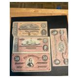 Confederate and Fantasy Banknotes Assortment