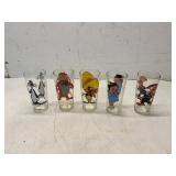 5 Looney Tunes Character Glasses