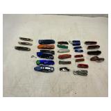 27 Folding Pocket Knives and Multitools