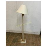 Tall Floor Lamp with White Shade