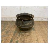 Cast Iron Cauldron with Dual Side Handles