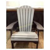 Adirondack-Style Outdoor Patio Chair