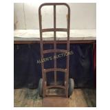 Metal Hand Truck with Rubber Wheels