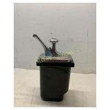 Stainless Steel and Plastic Condiment Pump Dispens