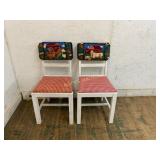 Farmhouse-Themed Painted Wood Chairs