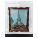 Oil on Canvas Eiffel Tower Painting