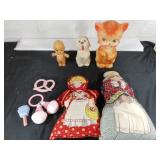 Vintage Baby Toys and Dolls